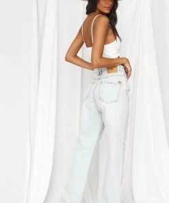 THRILLS Pulp Jean Light Blue Fade CLOTHING