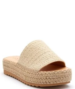 New Arrivals Coconuts By Matisse Del Mar Natural Platform Slide