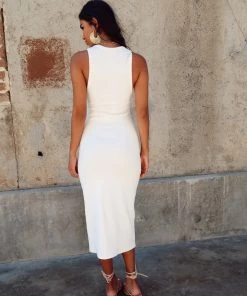 Emory Park Capri White Midi Dress