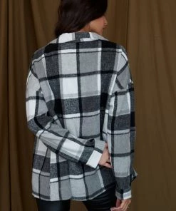 THE FREE YOGA Stonington Black Multi Flannel