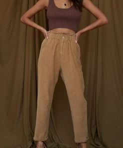 Emory Park Sandstorm Camel Corduroy Pants CLOTHING