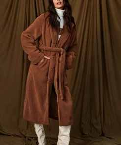 Bailey Rose CLOTHING Serena Camel Sherpa Jacket 21 Bailey Rose CLOTHING Serena Camel Sherpa Jacket