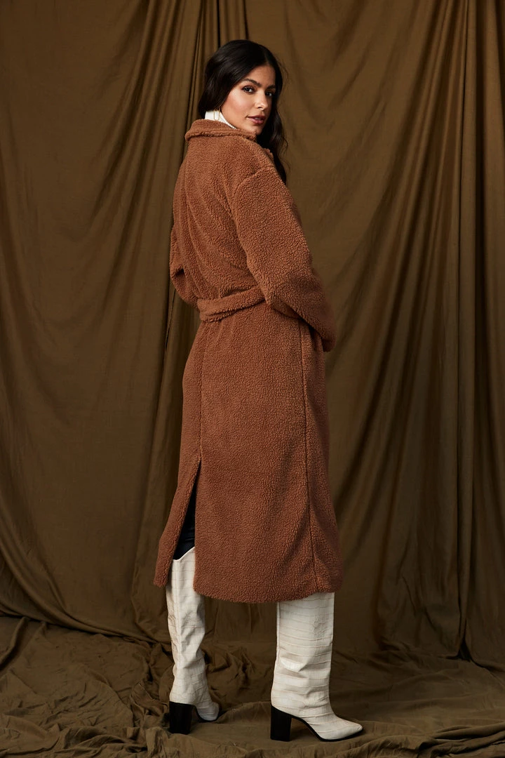 Bailey Rose CLOTHING Serena Camel Sherpa Jacket 13 Bailey Rose CLOTHING Serena Camel Sherpa Jacket