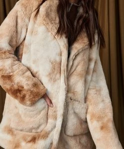 Bailey Rose De Ville Tan Faux Fur Jacket 9 Bailey Rose De Ville Tan Faux Fur Jacket