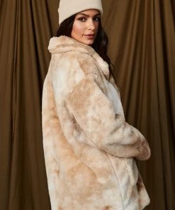 Bailey Rose De Ville Tan Faux Fur Jacket 11 Bailey Rose De Ville Tan Faux Fur Jacket