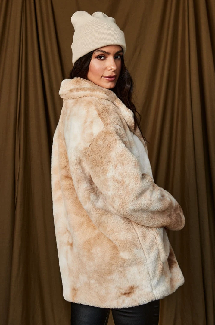 Bailey Rose De Ville Tan Faux Fur Jacket 7 Bailey Rose De Ville Tan Faux Fur Jacket