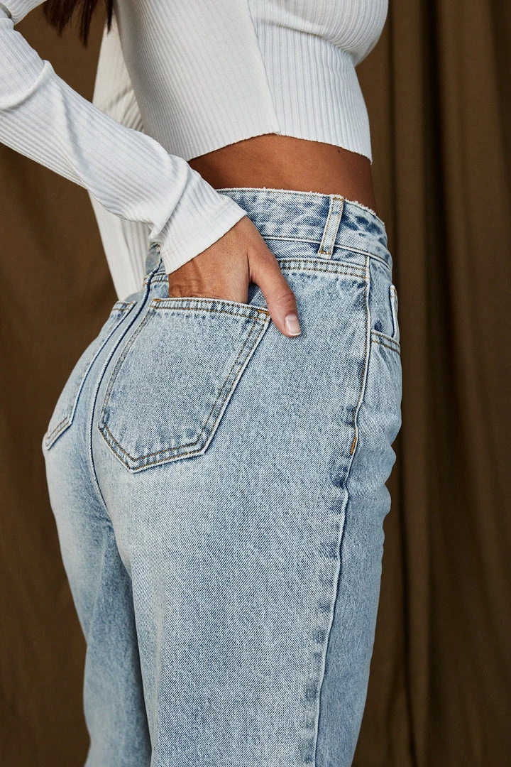 MAKIN INTERNATIONAL Brooklyn Indigo Boyfriend Jeans CLOTHING 4 MAKIN INTERNATIONAL Brooklyn Indigo Boyfriend Jeans CLOTHING