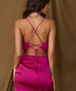 ACOA CLOTHING St. Barths Fuchsia Mini Skirt