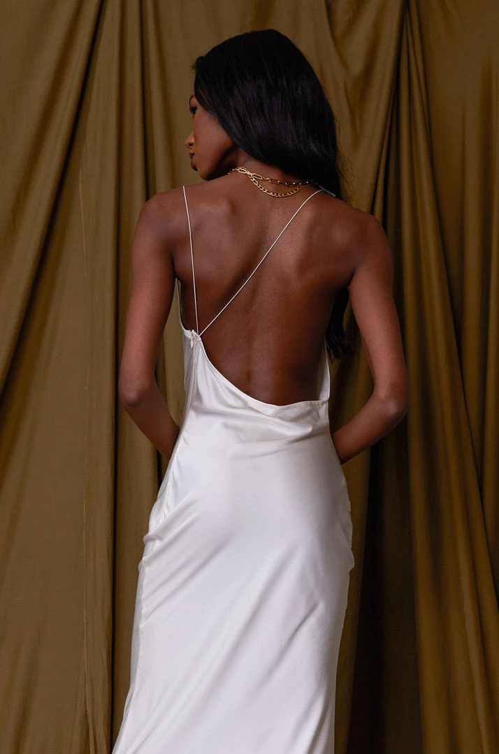 BEIGE BOTANY CLOTHING San Marino Ivory Midi Dress 7 BEIGE BOTANY CLOTHING San Marino Ivory Midi Dress