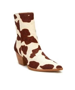 Matisse Caty Brown Cow Spot Boots