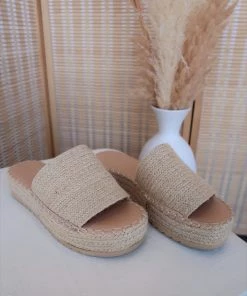 New Arrivals Coconuts By Matisse Del Mar Natural Platform Slide