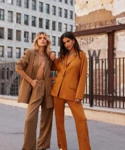 LE LIS Top Notch Tangerine Trousers