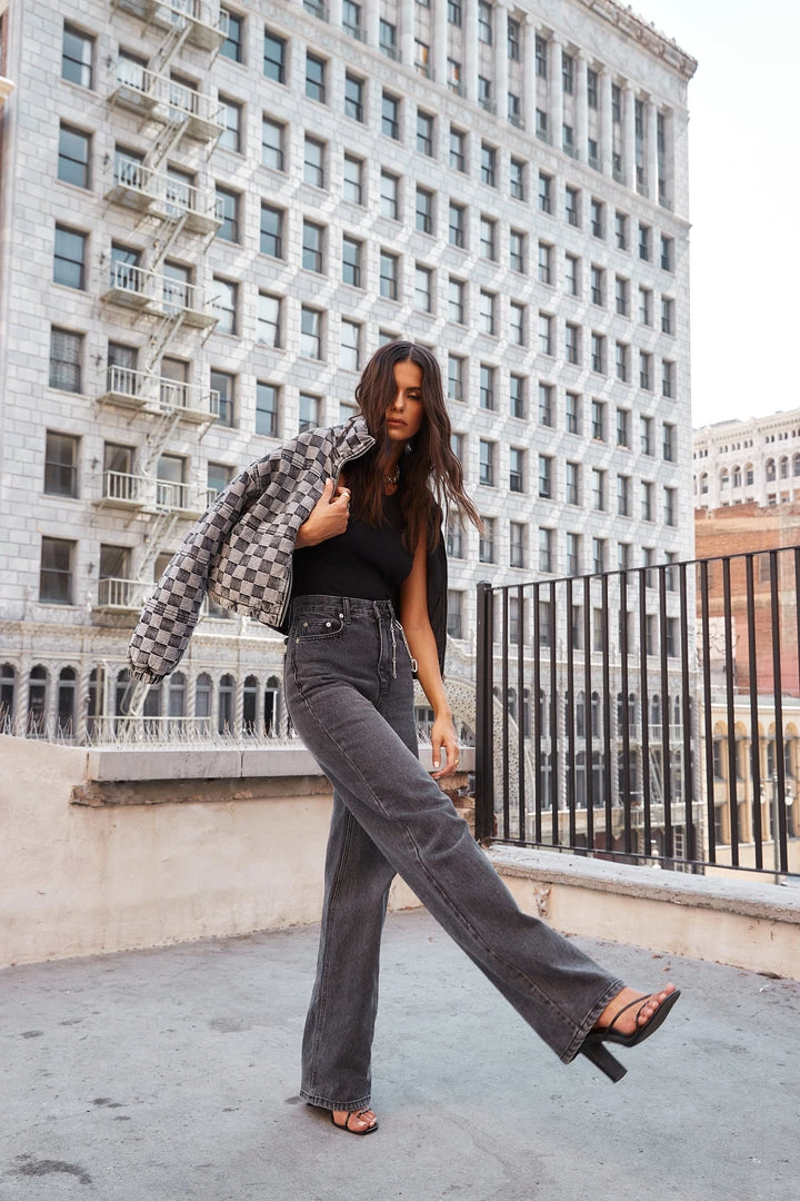 LE LIS CLOTHING Rookie Checkered Cloud Jacket 5 LE LIS CLOTHING Rookie Checkered Cloud Jacket