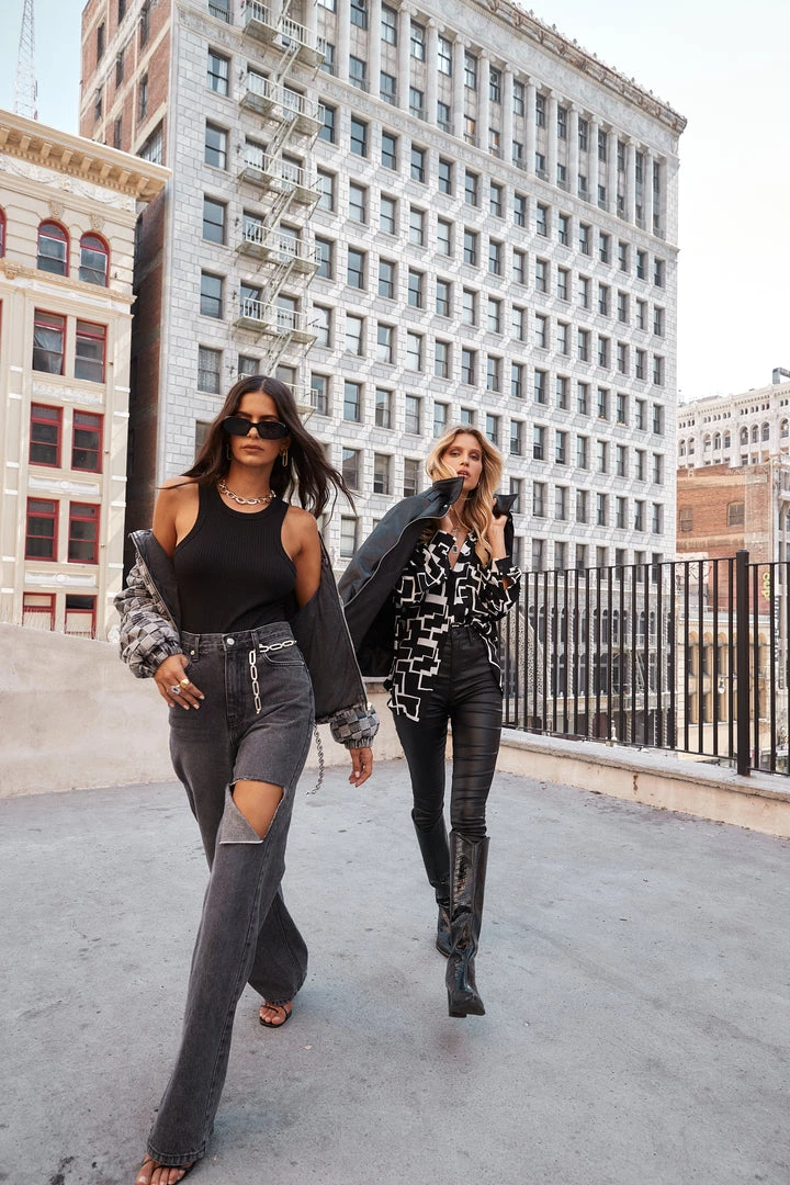 LE LIS CLOTHING Rookie Checkered Cloud Jacket 4 LE LIS CLOTHING Rookie Checkered Cloud Jacket