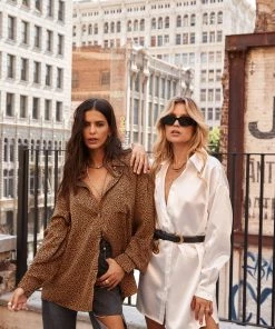 ACOA CLOTHING Unstoppable Ivory Satin Dress 11 ACOA CLOTHING Unstoppable Ivory Satin Dress