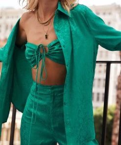 ALUMAUSA Demi Gold Double Layered Necklace New Arrivals