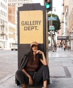 Emory Park CLOTHING Sandstorm Black Corduroy Pants