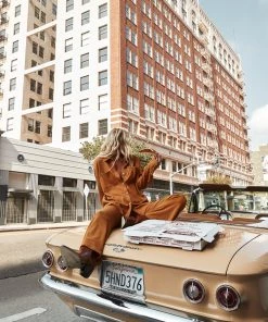 WINK CLOTHING Livingston Rust Pants