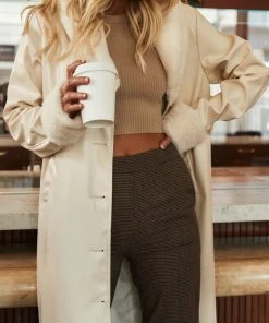 LE LIS Bishop Black Plaid Trousers CLOTHING