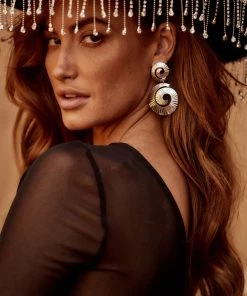 ANA ACC Arielle Silver Statement Earrings