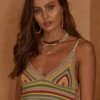 Emory Park Argan Multi Crochet Tank Top CLOTHING 2 Emory Park Argan Multi Crochet Tank Top CLOTHING