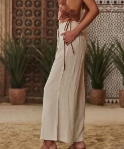 MIOU MUSE CLOTHING Medina Light Taupe Pant