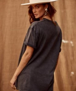 LOTUS FASHION World Tour 1984 Black Graphic Tee