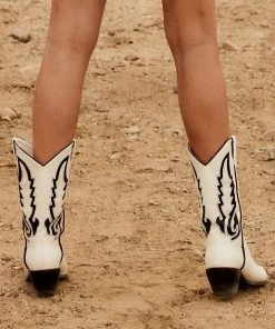 New Arrivals Billini Norva Bone/Black Contrast Boot