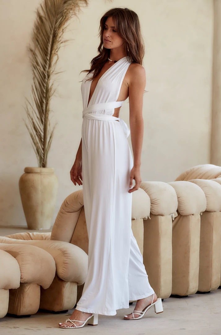 Modern Bridge International Co,Ltd. FLAT/RM B 3/F WING CHEONG COMM BLDG 19-25 JERVOIS STREET SHEUNG WAN HKWINK California Coast White Wrap Top Jumpsuit CLOTHING 8 Modern Bridge International Co,Ltd. FLAT/RM B 3/F WING CHEONG COMM BLDG 19-25 JERVOIS STREET SHEUNG WAN HKWINK California Coast White Wrap Top Jumpsuit CLOTHING