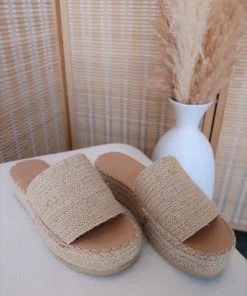 New Arrivals Coconuts By Matisse Del Mar Natural Platform Slide