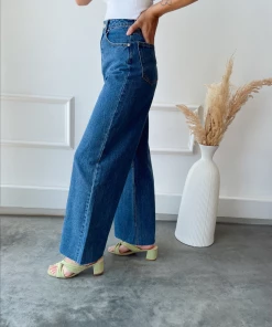 BEIGE BOTANY Lincoln Blue High Rise Wide Leg Jeans 18 BEIGE BOTANY Lincoln Blue High Rise Wide Leg Jeans