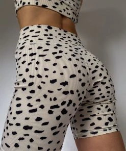 Rivir CLOTHING Go With It Ivory Bike Shorts