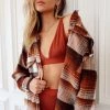 RIVER CLOTHING Rylie Rust Ribbed Bralette 1 RIVER CLOTHING Rylie Rust Ribbed Bralette