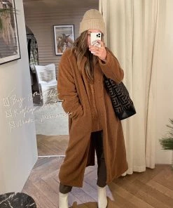 Bailey Rose CLOTHING Serena Camel Sherpa Jacket 17 Bailey Rose CLOTHING Serena Camel Sherpa Jacket