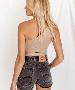 12th Tribe Black Vintage Levi Thrasher Shorts