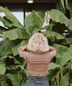 Modern Bridge International Co,Ltd. FLAT/RM B 3/F WING CHEONG COMM BLDG 19-25 JERVOIS STREET SHEUNG WAN HKWINK CLOTHING Samantha Mocha Button Up Top