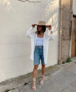 Trend:Notes Daybreak Ivory Button Down Shirt