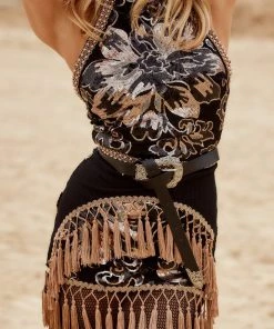 WINK Like Gold Dust Sequin Fringe Dress CLOTHING 25 WINK Like Gold Dust Sequin Fringe Dress CLOTHING