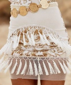 ALUMAUSA Mercury Gold Metal Belt New Arrivals