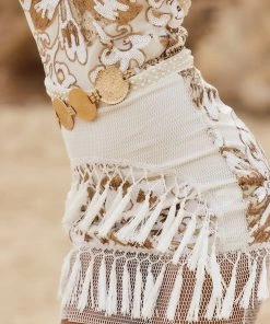 ALUMAUSA Mercury Gold Metal Belt New Arrivals