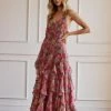 Dress Forum Lila Pink Floral Maxi Dress