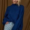 LISTICLE CLOTHING Jana Royal Blue Oversized Sweater 1 LISTICLE CLOTHING Jana Royal Blue Oversized Sweater