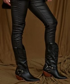 Charming Shoes New Arrivals Ryder Black Croc Cowboy Boot 9 Charming Shoes New Arrivals Ryder Black Croc Cowboy Boot