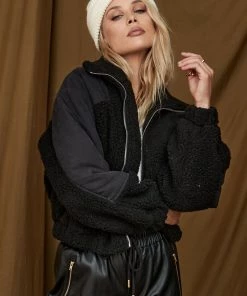 HYFVE Mt. Kisco Black Sherpa Jacket