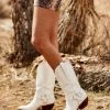 Charming Shoes New Arrivals Ryder White Croc Cowboy Boot 2 Charming Shoes New Arrivals Ryder White Croc Cowboy Boot