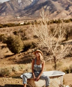 Emory Park Runaway Girl Denim Overalls