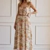 ACOA Ruby Floral Maxi Dress