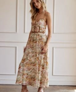 ACOA Ruby Floral Maxi Dress