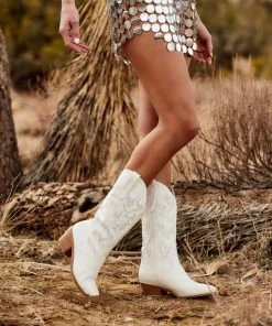 New Arrivals Billini Dixie White Boot