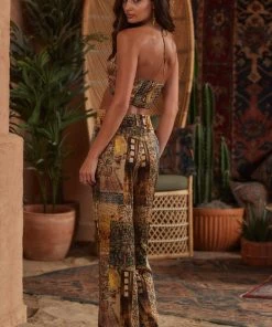 ACOA St. Barths Mosaic Pants CLOTHING